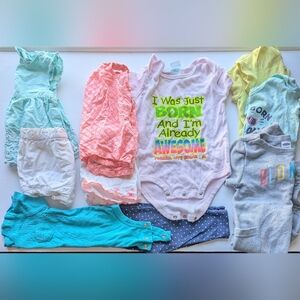 6-12 Months Lot Of 10 Pieces